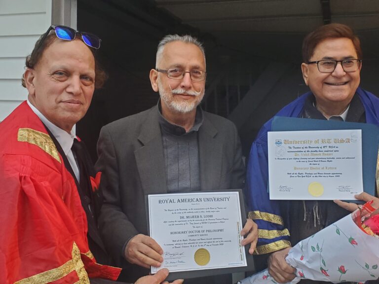 Distinguished Leaders and Achievers Honored with Prestigious Doctorate Degrees in New York