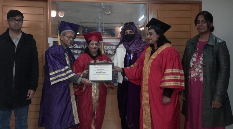 A Prestigious Global Ceremony of Honorary Doctorate Degree & Nobel New York Prize USA, at Adab Saraae International